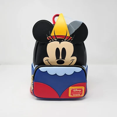 🌍📦 Loungefly Minnie Maus Brave Little Tailor Mini Rucksack Backpack Sac à Dos - Bild 1 von 4