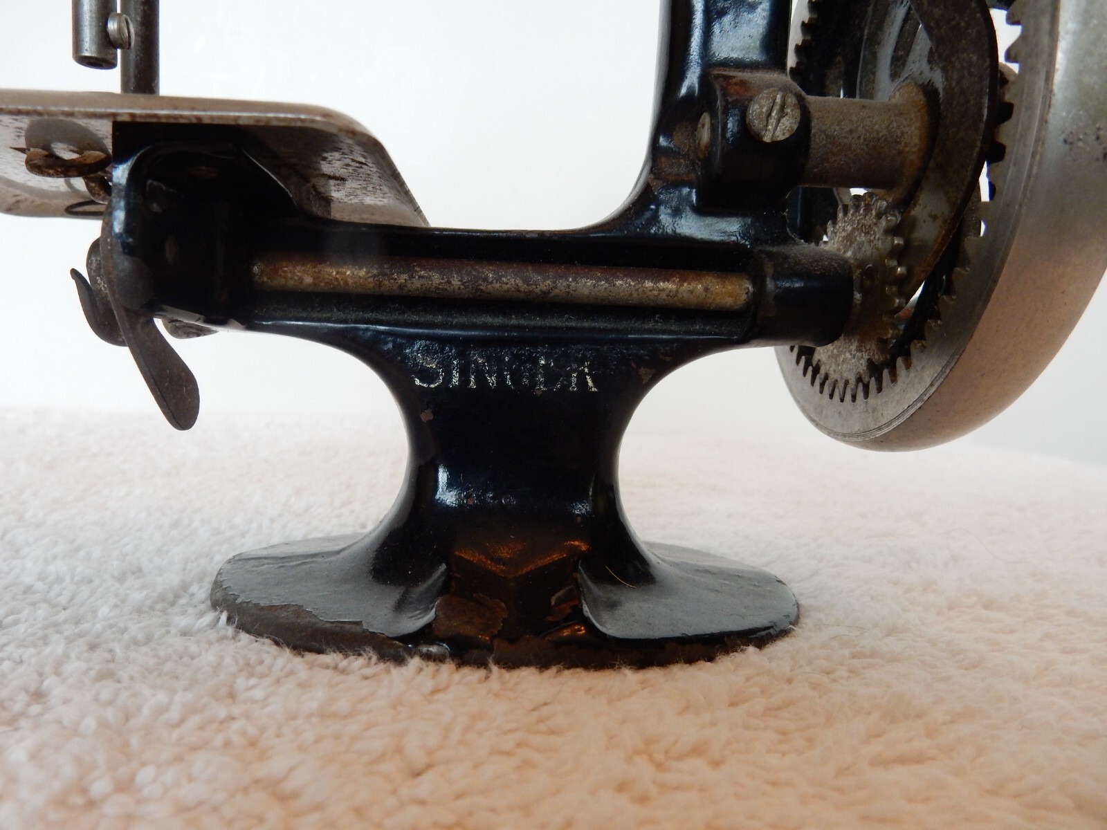 LOT of 2 Antique Vintage Miniature Working Child’s Sewing Machines