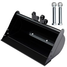 Humusschaufel für Minibagger Baggerschaufel 600mm 800mm 1000mm Grabenräumer