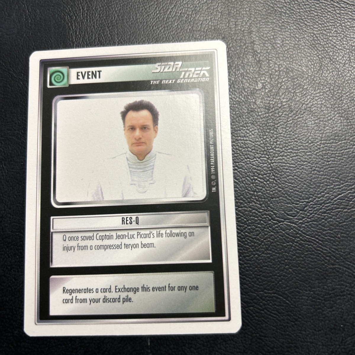 Jb21 Star Trek The Next Generation Card Game Customizable Event Q