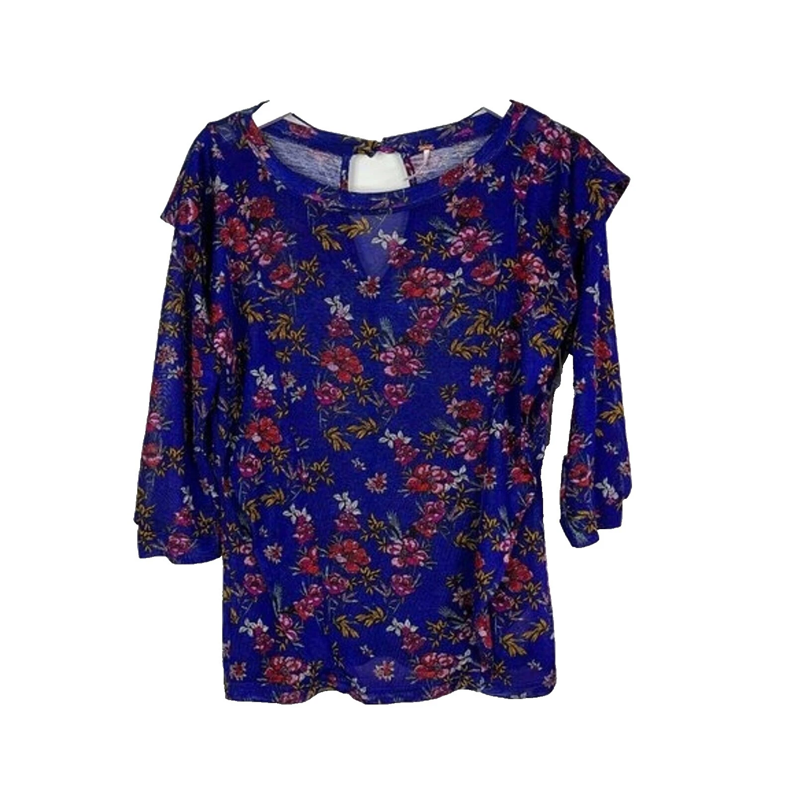 Tops floral Free People Poliéster para Mujeres