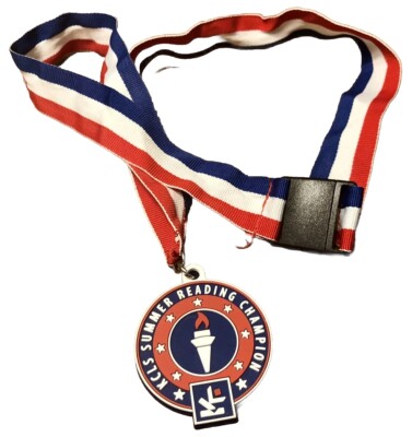 KCLS King County Library Bellevue Washington Summer Reading Challenge Medal WA
