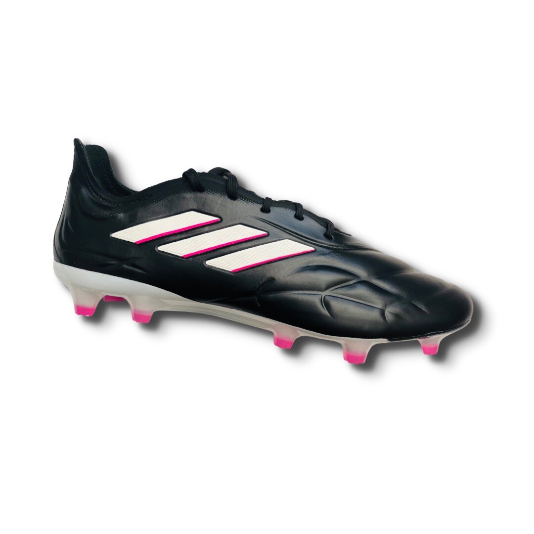 adidas Copa FG Core Black/White/Pink Football Boots UK Size 11