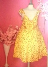 WOMEN PLUS SIZE FLORAL V NECK SUMMER MIDI DRESS ( SIZE UK24-26 )