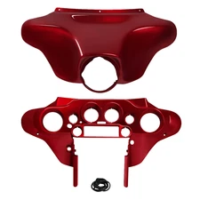 Inner Outer Fairings For Harley Electra Street Glide 96-13 12 Ember Red Sunglow