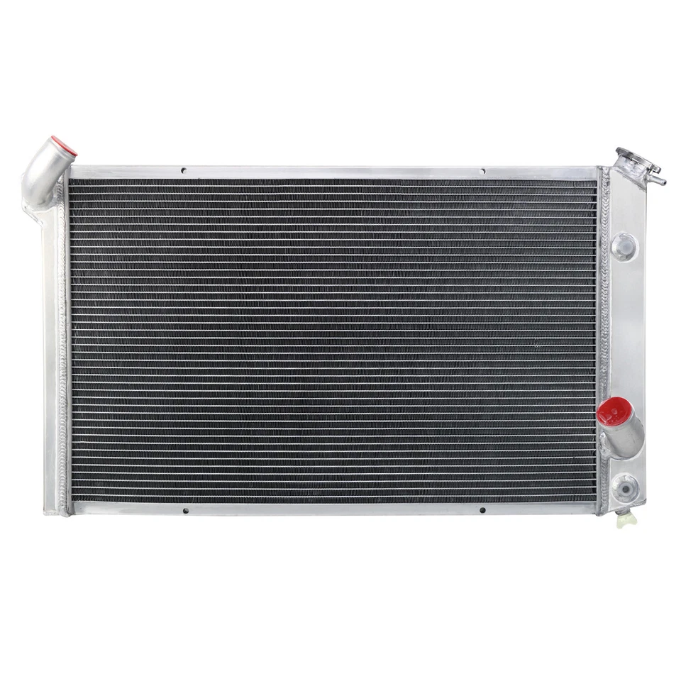 3-Row Radiator For 1973-1976 Chevy Corvette Base Stingray V8 5.7L 7.4L Aluminum Foto 2 de 4