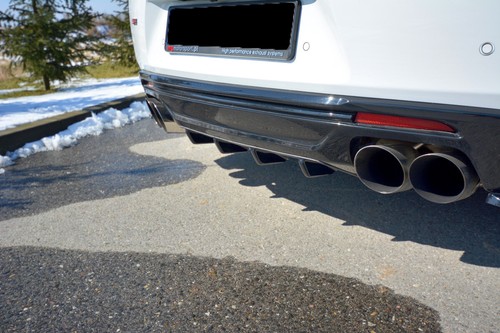 Difusor Cup enfoque NEGRO Chevrolet Camaro 6TH PH I 2SS US parte trasera faldón - Imagen 2 de 6