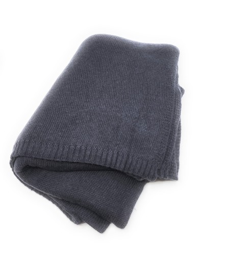 Cashmere Knit Soft Travel Wrap or Throw Blanket Handmade in Nepal 36" x 80" - Picture 9 of 25
