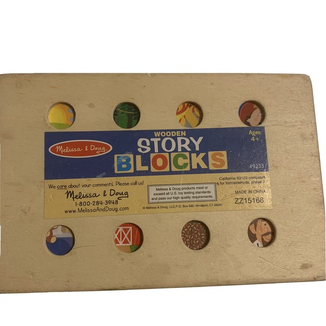 melissa and doug story blocks