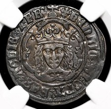 ENGLAND. Henry VII, 1485-1509. Silver Groat, ex. Archbishop Sharp (1600
