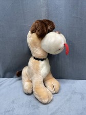 Russ Dudley Dog Plush Russ Berrie and Co Rare Tag 10" Tall 524 Made in Korea
