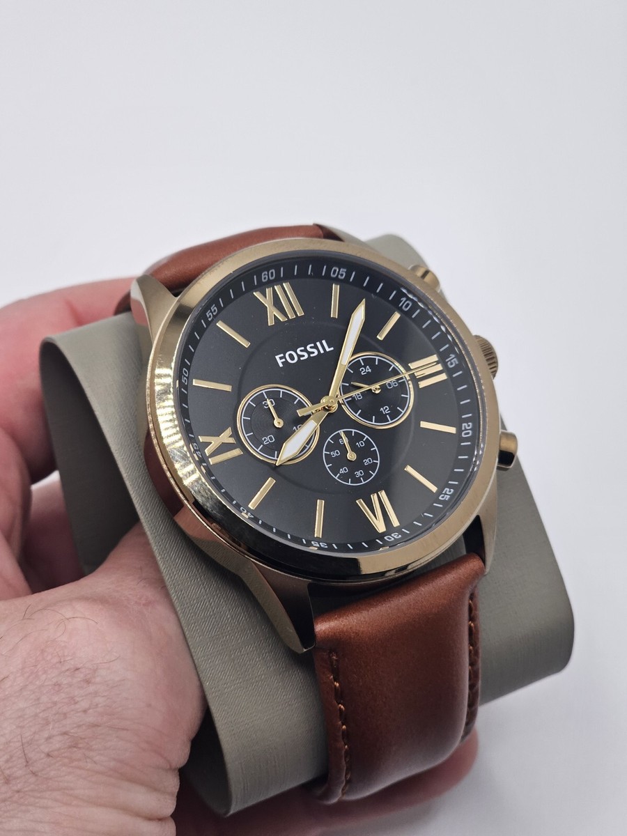 Fossil Flynn Black Men's Watch - BQ2261 for sale online | eBay