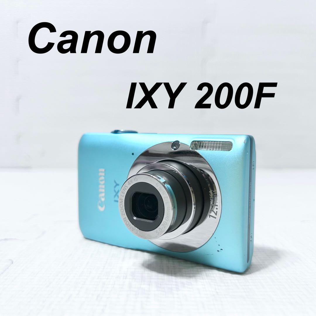 CANON　IXY 200 F Canon IXY 200F Green 12.1MP Digital Camera w/Battery Used