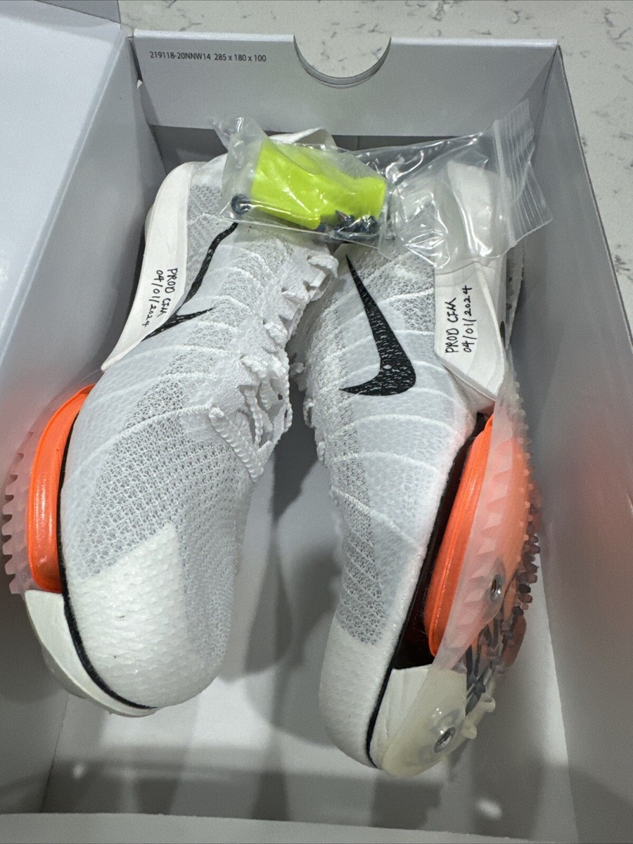 ナイキ　オーデム Air Zoom Victory 2 Proto Men's Size 8.5 White/Black-Total