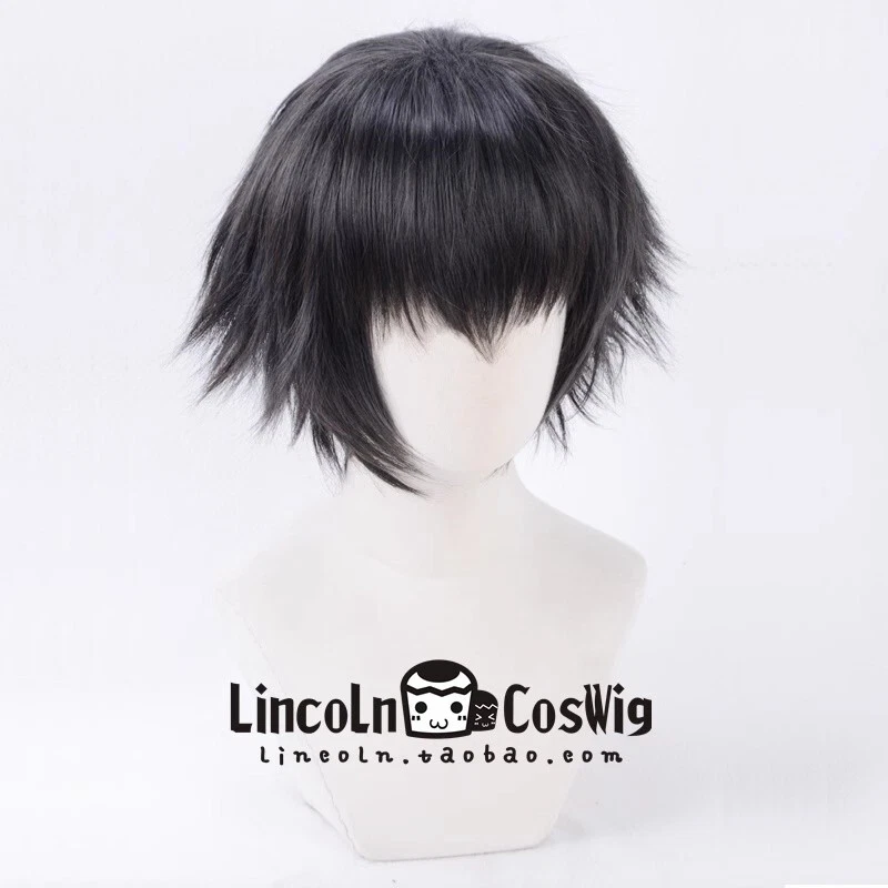 Devil May Cry 5 леди черный серый косплей смешанные волосы короткий парик с сеткой реквизит - Изображение 4 из 4