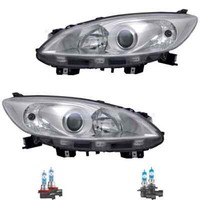 Scheinwerfer Set Links & Rechts H11/HB3 FüR Mazda 5 CW Inkl. Osram Lampen