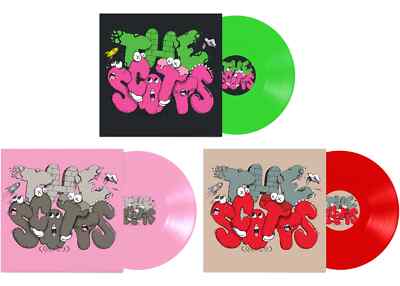 Travis Scott x KAWS The Scotts 12'' Vinyl Green/Pink/Red (CJ-KAWS-VINYL) One Size