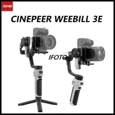 Zhiyun Cinepeer WEEBILL 3E 3-Axis Gimbal Stabilizer Anti-Shake for DSLR Cameras