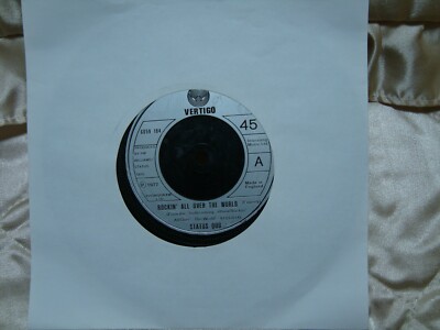 STATUS QUO - ROCKIN ALL OVER THE WORLD / RING OF CHANGE - VINYL - Vertigo6059184