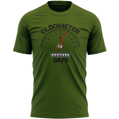 Oldometer 60. Geburtstag T-Shirt Männer Shirt lustig Er sechzigster Meilenstein...