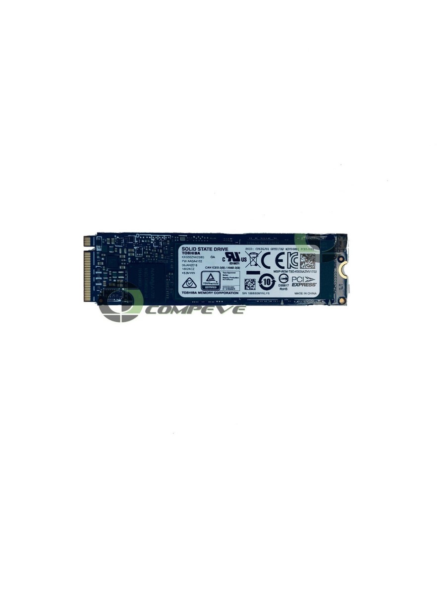 HP Toshiba KXG50ZNV256G 256GB PCI-e M.2 SSD 880818-001 867896-001
