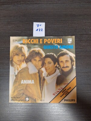7'' GRAND PRIX 1978 (ITALY) RICCHI E POVERI Questo Amore