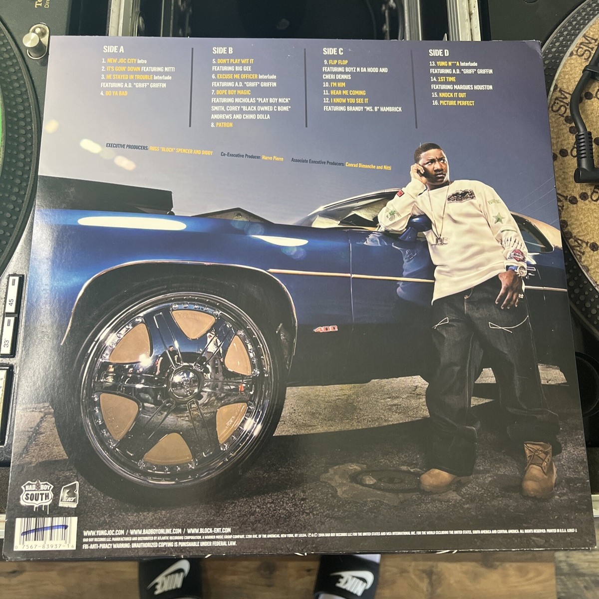 New Joc City [PA] by Yung Joc (Vinyl, Jun-2006, Bad Boy) NEW PROMO