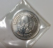 CALGARY STAMPEDE DOLLAR DICK COSGRAVE 1983 CHUCKWAGON RACES