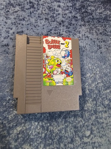 Bubble Bobble 2 - Nintendo NES - Game with Manual - Used - Picture 2 of 10