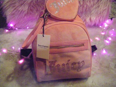 Juicy Couture Big Spender Backpack Pink Lemonade & Be Classic