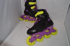 5th element Purple panther retro inline skate ABEC- 7 Size 9