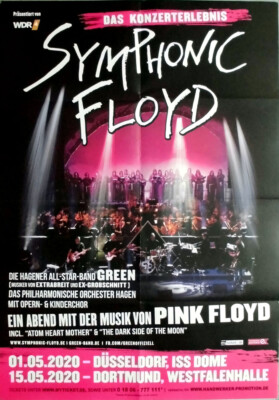 SYMPHONIC FLOYD - 2020 - In Concert - Grobschnitt - Pink Floyd - Poster