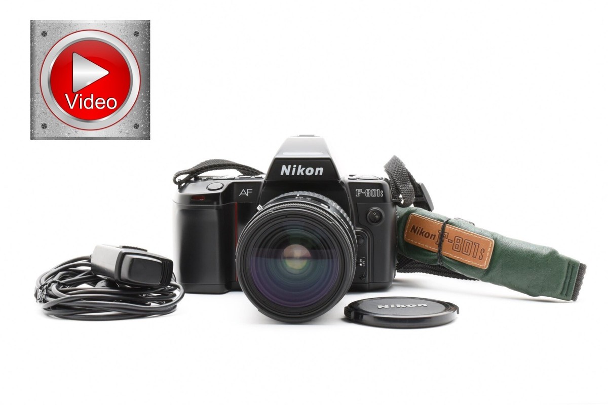 N.Mint] Nikon F-801S AF 35mm Film Camera + lens ＆ Release