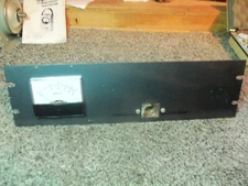 Bird Type 4521 43 Thruline WattMeter RF Dual Line Section Panel Rack Mount Meter