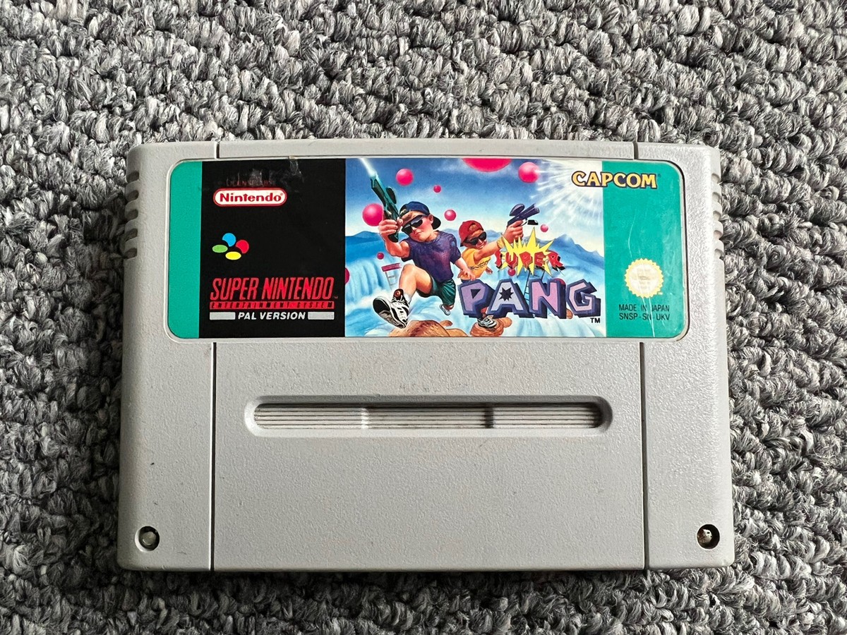 Super Pang For The Super Nintendo Game Cartridge Only PAL UK