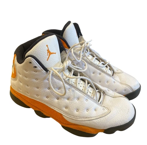 1618 NIKE AIR JORDAN 13 XIII RETRO STARFISH ORANGE/WHITE 414571-108 MENS SIZE 10