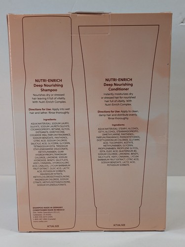 WELLA - INVIGO Nutri-Enrich - BOX SET - Shampoo (10.1 oz) & Conditioner (8.4 oz) - Picture 5 of 9