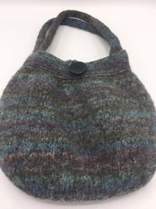 felted wool purse