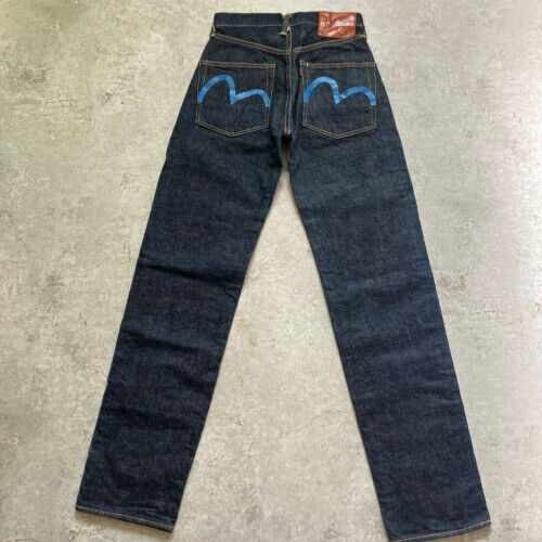 EVISU LOT2001 NO2 W26 Jeans Selvedge Made in Japan limited EVISU LOT2001 NO2 W26 Jeans Selvedge Made in Japan limited