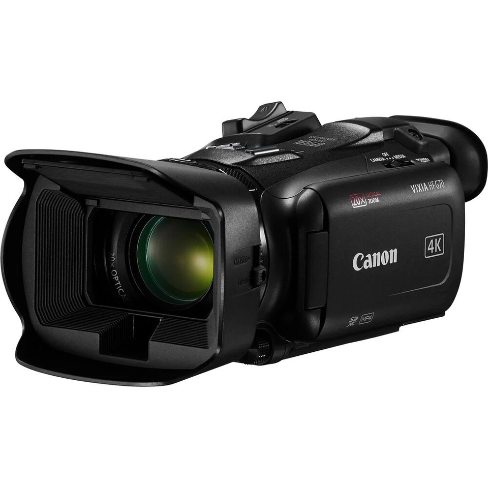 Canon Vixia HF G70 UHD 4K Camcorder (Black) 5734C002 - 7PC Accessory Bundle - Image 2 of 4