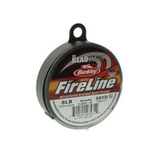 FireLine Beading Thread Smoke Gray .007in 43788 50 yards Beadsmith