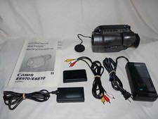 Canon ES970 ES970A 8mm Video8 Stereo Camcorder Camera VCR Player Video Transfer