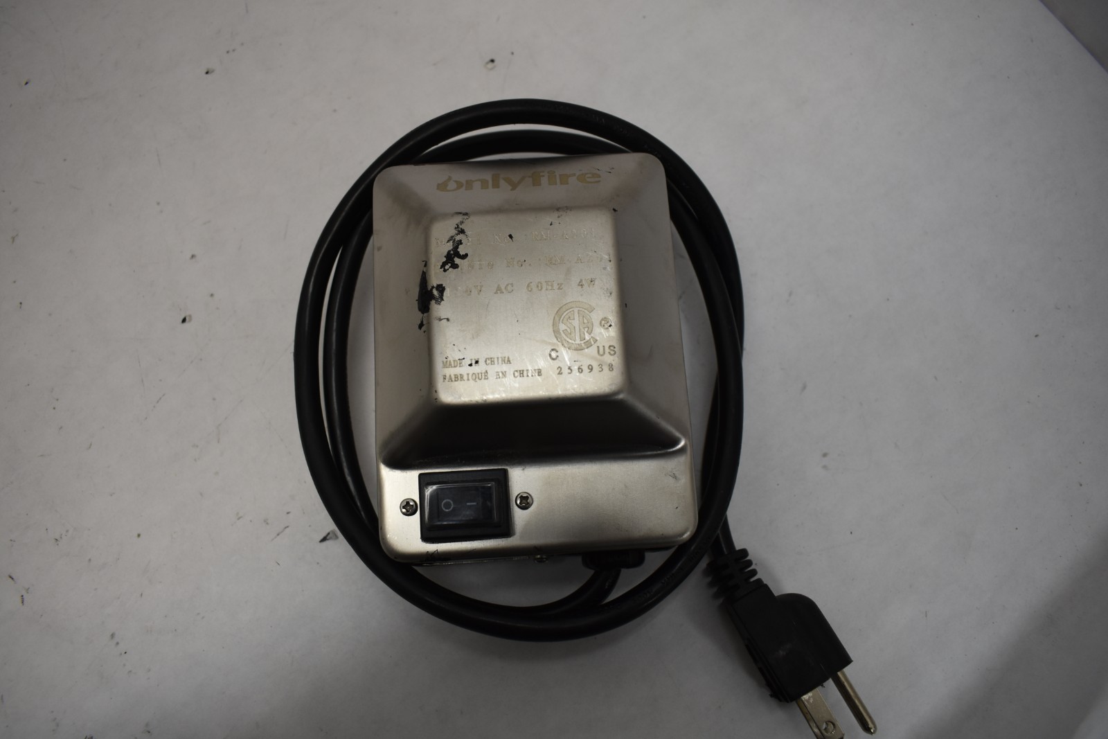 OnlyFire BBQ Grill Rotisserie Drive Motor RM-A201 120V 60Hz 4W 256937 Steel