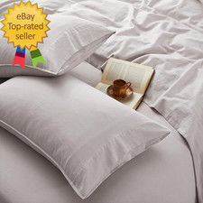 4Pcs Organic Linen Sheets King Size100 French Linen from Normandy TearResistant