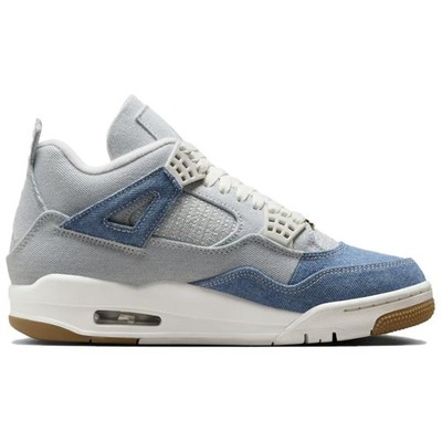 Size 8.5 - Air Jordan 4 Retro TEX Worn Blue Denim W for sale