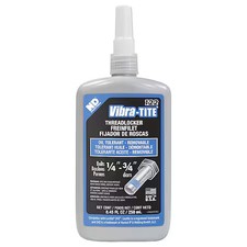 Vibra-Tite 12225 Primerless Threadlocker, Vibra-Tite 122, Blue, Medium