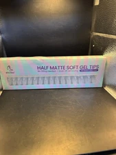 BTArtbox Half Matte Soft Gel Nail Tips - 16 Sizes, 320pcs