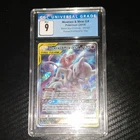CGC 9 Mewtwo & Mew GX SM191 TAG TEAM Black Star Promo Holo English 2019