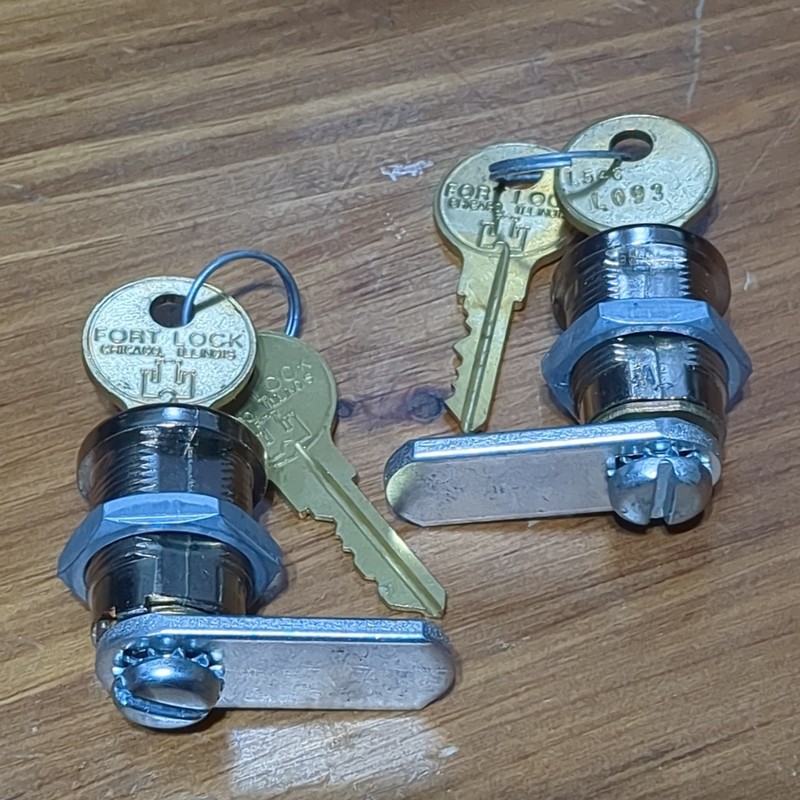 Fort Compx MFW 3000 Series Cam Locks - Qty 2 (0004)