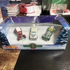Hot Wheels  Vintage Hot Rods Holiday 2000 Gift Set Ford Vicky Diecast Damage Box